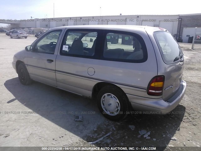 2FMDA5145SBC67533 - 1995 FORD WINDSTAR WAGON TAN photo 3