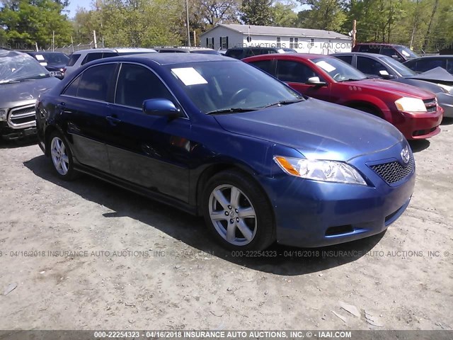 4T1BE46K87U112604 - 2007 TOYOTA CAMRY NEW GENERAT CE/LE/XLE/SE BLUE photo 1