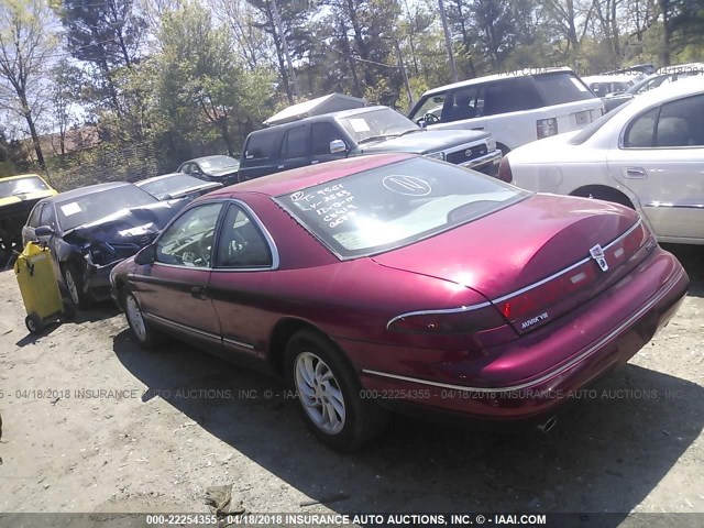 1LNLM91V8SY632583 - 1995 LINCOLN MARK VIII LSC RED photo 3