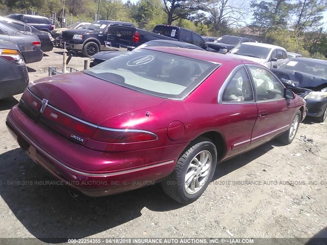 1LNLM91V8SY632583 - 1995 LINCOLN MARK VIII LSC RED photo 4