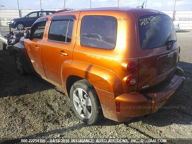 3GNCA33D78S715038 - 2008 CHEVROLET HHR LS ნარინჯისფერი ფოტო 3