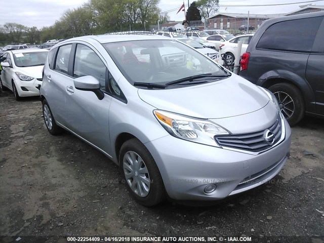 3N1CE2CP0GL394716 - 2016 NISSAN VERSA NOTE S/S PLUS/SV/SL/SR SILVER photo 1