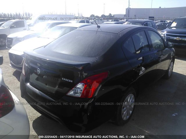 3N1CN7AP1HL802108 - 2017 NISSAN VERSA S/S PLUS/SV/SL BLACK photo 4