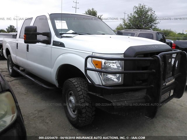 1FT7W2B63GEB61854 - 2016 FORD F250 SUPER DUTY WHITE photo 1