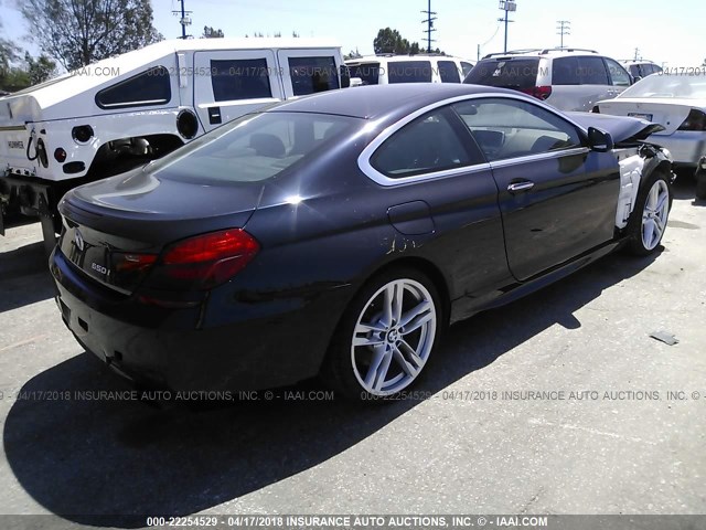 WBALX3C58CDV77368 - 2012 BMW 650 I Dark Blue photo 4