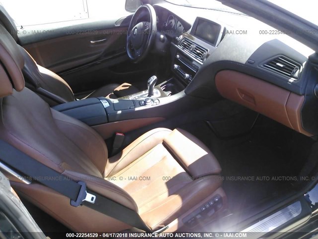 WBALX3C58CDV77368 - 2012 BMW 650 I Dark Blue photo 5