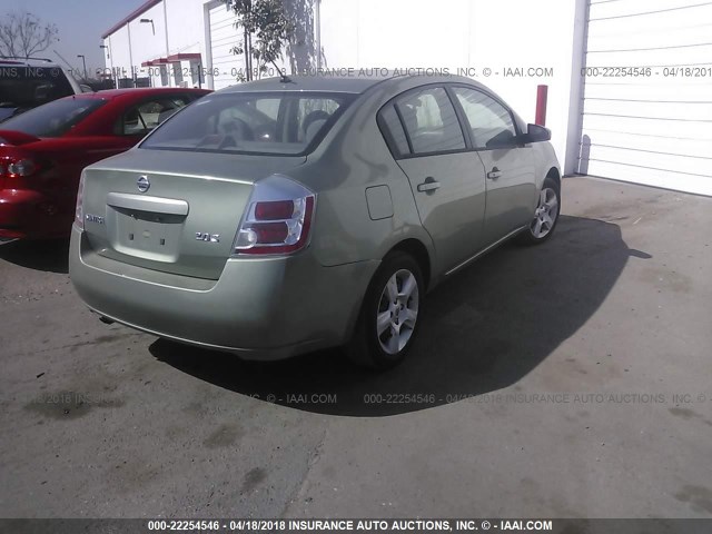 3N1AB61E27L607125 - 2007 NISSAN SENTRA 2.0/2.0S/2.0SL GRAY photo 4