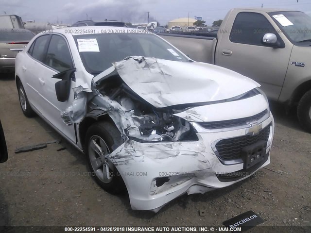 1G11B5SL1EF228671 - 2014 CHEVROLET MALIBU LS თეთრი ფოტო 1
