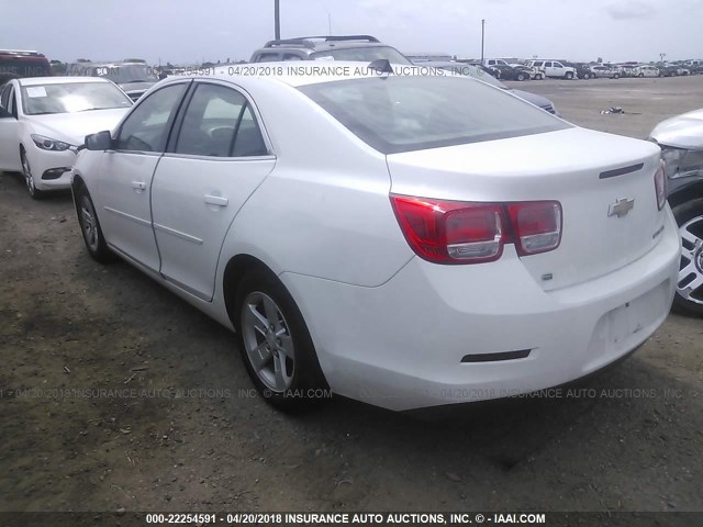 1G11B5SL1EF228671 - 2014 CHEVROLET MALIBU LS თეთრი ფოტო 3