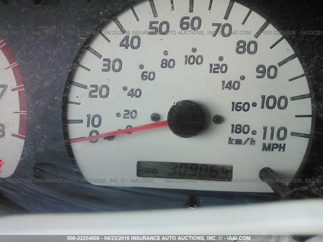 5TEHN72N11Z756962 - 2001 TOYOTA TACOMA DOUBLE CAB 黑色 照片 7