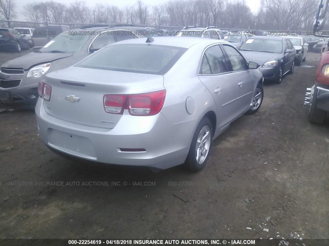 1G11B5SA8DF233167 - 2013 CHEVROLET MALIBU LS Gümüş foto 4