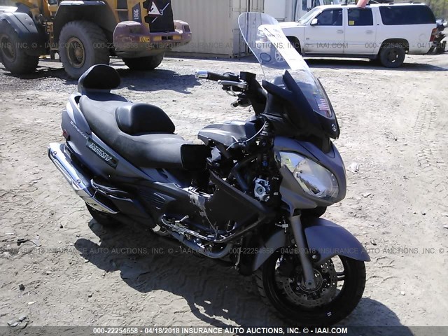 JS1CP51B4E2100341 - 2014 SUZUKI AN650 A GRAY photo 1