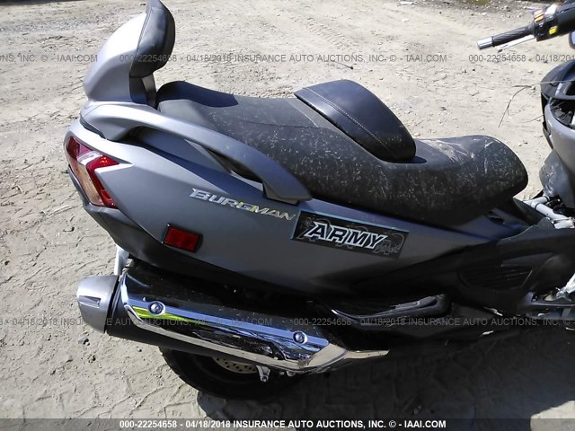 JS1CP51B4E2100341 - 2014 SUZUKI AN650 A GRAY photo 6