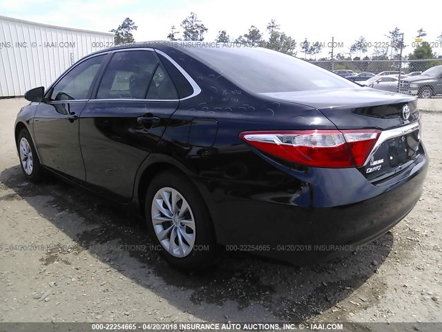 4T4BF1FK0GR574222 - 2016 TOYOTA CAMRY LE/XLE/SE/XSE 黑色 照片 3