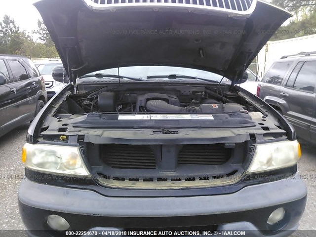 5LMPU28L7XLJ02524 - 1999 LINCOLN NAVIGATOR 黑色 照片 10
