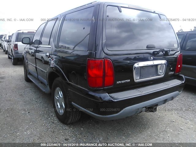 5LMPU28L7XLJ02524 - 1999 LINCOLN NAVIGATOR 黑色 照片 3