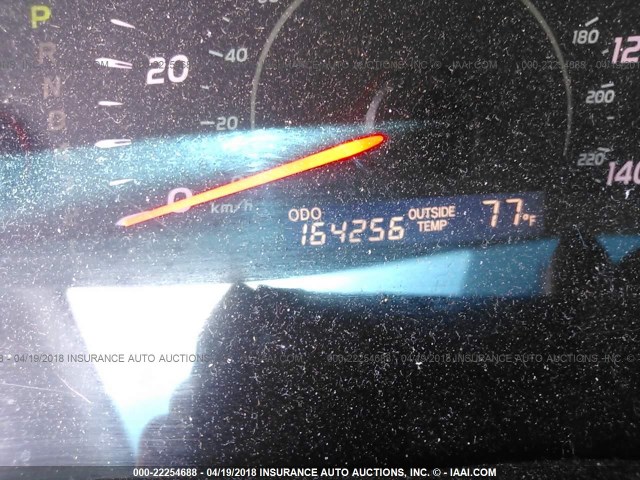 4T1BE46K78U196982 - 2008 TOYOTA CAMRY CE/LE/XLE/SE BLACK photo 7