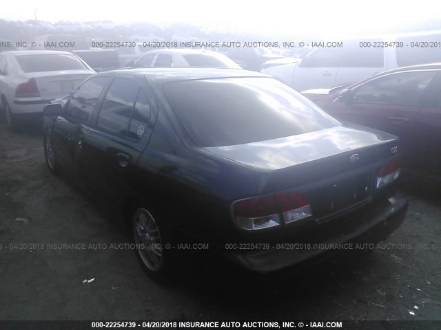 JNKCP11A4YT303846 - 2000 INFINITI G20 BLACK photo 3