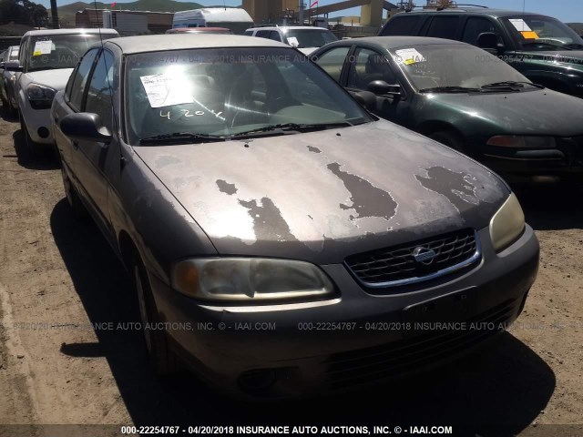 3N1CB51D71L510391 - 2001 NISSAN SENTRA XE/GXE GRAY photo 6