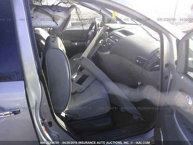 5N1BV28U68N103723 - 2008 NISSAN QUEST S/SE/SL SILVER photo 5