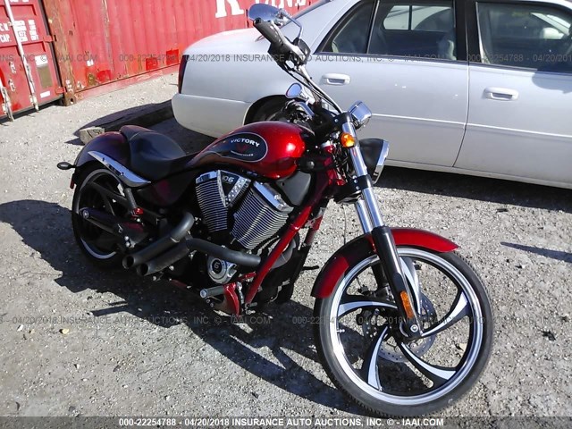 5VPXB36N0E3030023 - 2014 VICTORY MOTORCYCLES JACKPOT RED photo 1