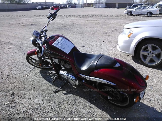 5VPXB36N0E3030023 - 2014 VICTORY MOTORCYCLES JACKPOT RED photo 3