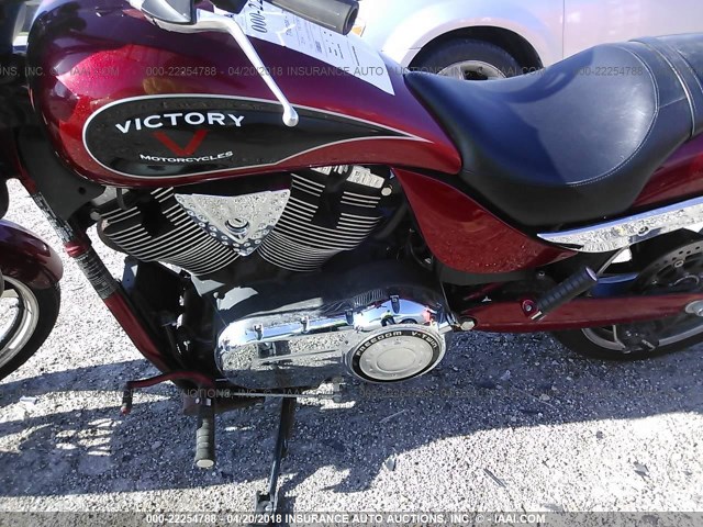 5VPXB36N0E3030023 - 2014 VICTORY MOTORCYCLES JACKPOT RED photo 9