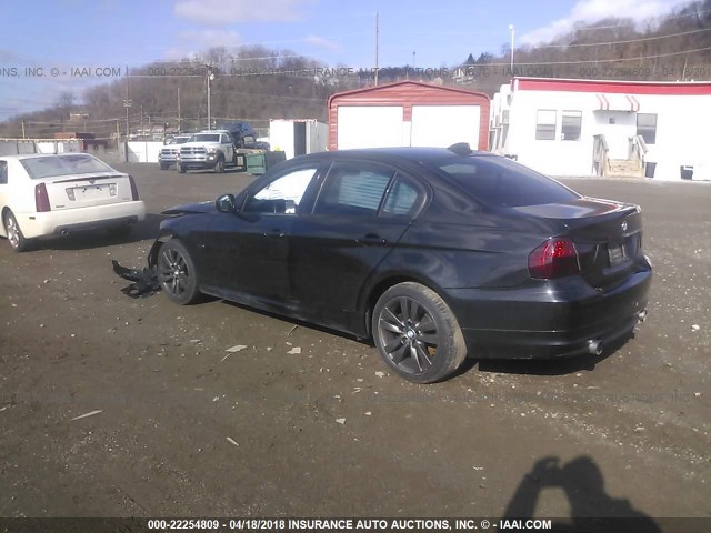 WBAPL33529A404274 - 2009 BMW 335 XI BLACK photo 3