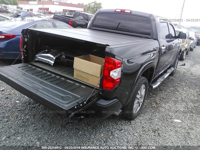 5TFAW5F10JX695542 - 2018 TOYOTA TUNDRA CREWMAX 1794/PLATINUM BLACK photo 4