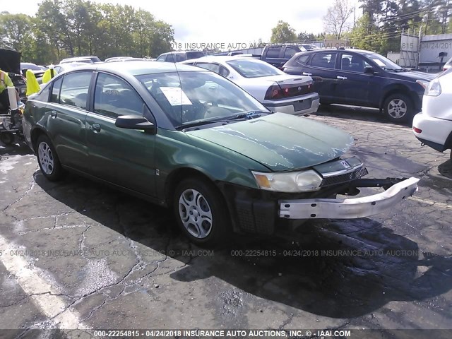 1G8AJ52F13Z118360 - 2003 SATURN ION LEVEL 2 Yaşıl foto 1