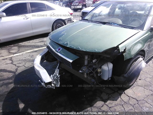 1G8AJ52F13Z118360 - 2003 SATURN ION LEVEL 2 Yaşıl foto 6
