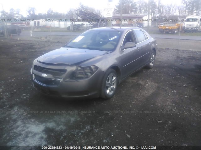 1G1ZB5E0XCF106716 - 2012 CHEVROLET MALIBU LS 棕色 照片 2