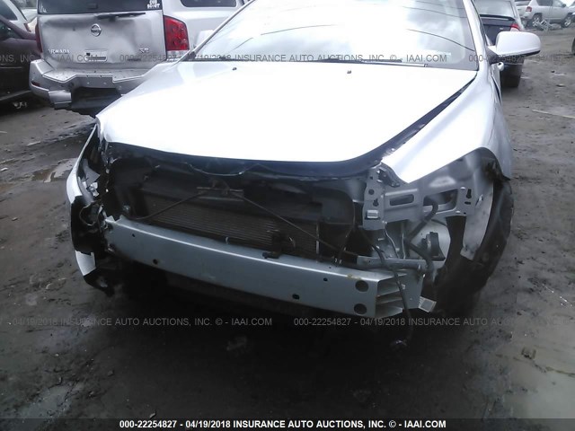 1G1ZC5E18BF204633 - 2011 CHEVROLET MALIBU 1LT 银色 照片 6
