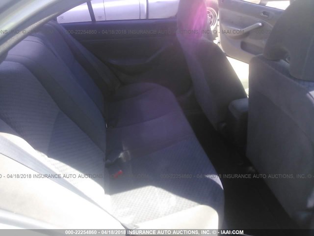 2HGES16384H583251 - 2004 HONDA CIVIC DX VP Gümüş foto 8