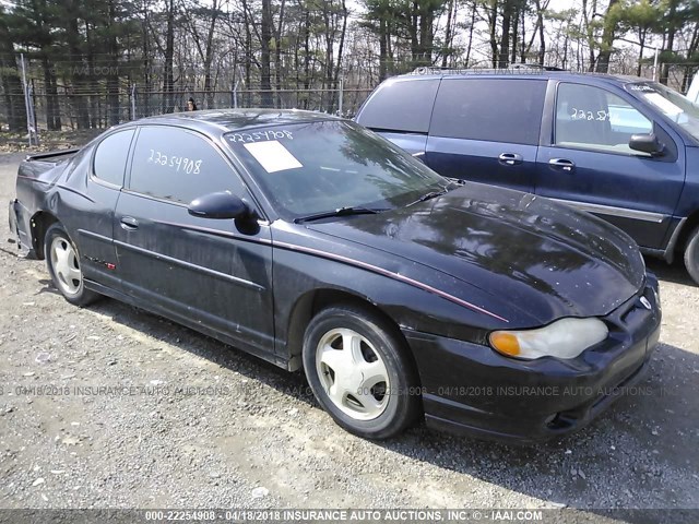 2G1WX12K439133471 - 2003 CHEVROLET MONTE CARLO SS შავი ფოტო 1