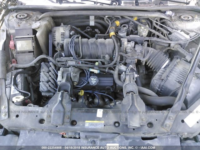 2G1WX12K439133471 - 2003 CHEVROLET MONTE CARLO SS შავი ფოტო 10