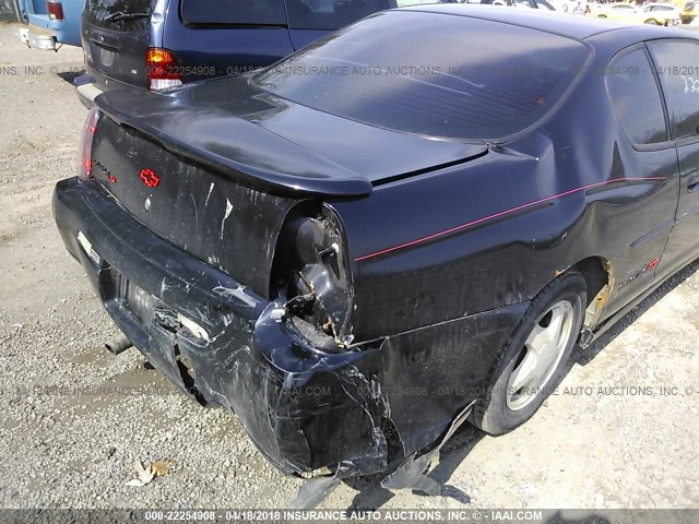 2G1WX12K439133471 - 2003 CHEVROLET MONTE CARLO SS შავი ფოტო 6