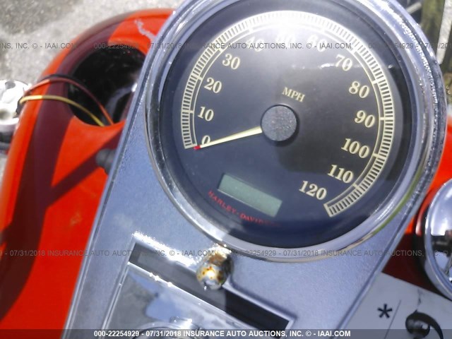 1HD1BV5317Y018712 - 2007 HARLEY-DAVIDSON FXST ORANGE photo 7