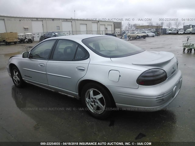 1G2WK52J72F238360 - 2002 PONTIAC GRAND PRIX SE SILVER photo 3