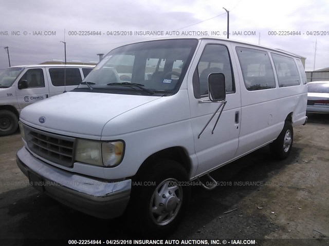 1FBJS31H5SHB41482 - 1995 FORD ECONOLINE E350 SUPER DUTY WHITE photo 2