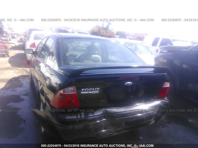 1FAHP34N77W107131 - 2007 FORD FOCUS ZX4/S/SE/SES 黑色 照片 6