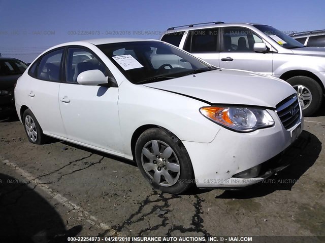 KMHDU46D68U476759 - 2008 HYUNDAI ELANTRA GLS/SE/LIMITED WHITE photo 1