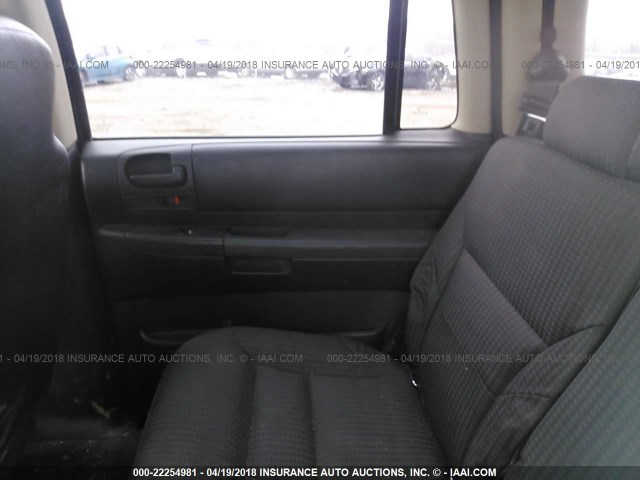 1D4HS38N03F557168 - 2003 DODGE DURANGO SPORT GRAY photo 8