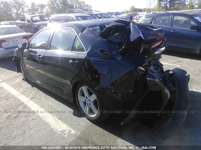 4T1BF1FK1EU423770 - 2014 TOYOTA CAMRY L/SE/LE/XLE 黑色 照片 3