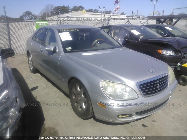 WDBNG83J96A483087 - 2006 MERCEDES-BENZ S 430 4MATIC SILVER photo 1