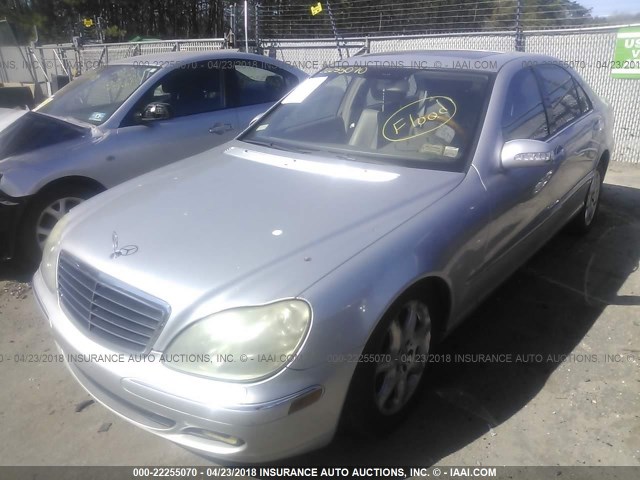 WDBNG83J96A483087 - 2006 MERCEDES-BENZ S 430 4MATIC SILVER photo 2
