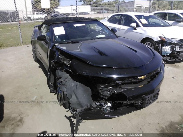 1G1FF3D79J0103462 - 2018 CHEVROLET CAMARO SS BLACK photo 6