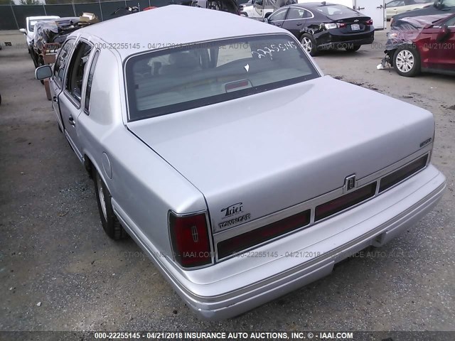 1LNLM81WXSY733336 - 1995 LINCOLN TOWN CAR EXECUTIVE Серебристый фото 3