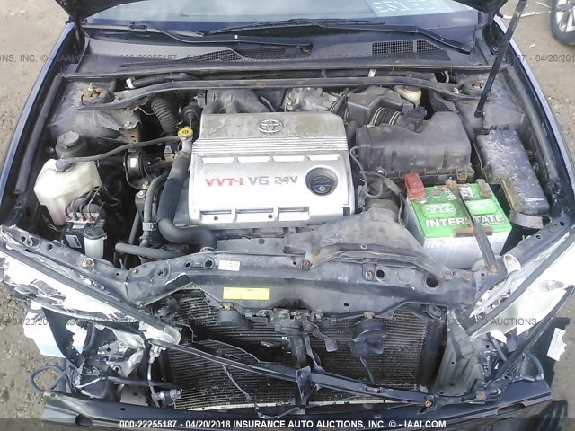 4T1BF32K86U622978 - 2006 TOYOTA CAMRY LE/XLE/SE BLACK photo 10