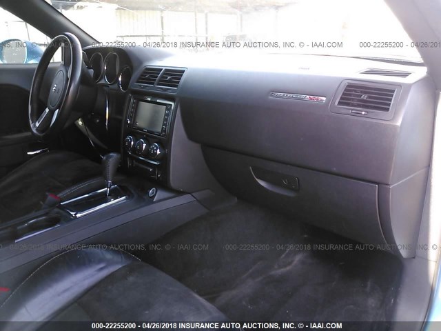 2B3CJ7DW6AH131434 - 2010 DODGE CHALLENGER SRT-8 蓝色 照片 5